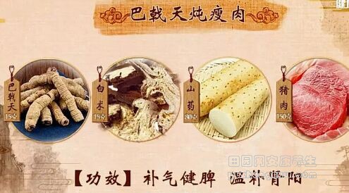 巴戟天炖瘦肉