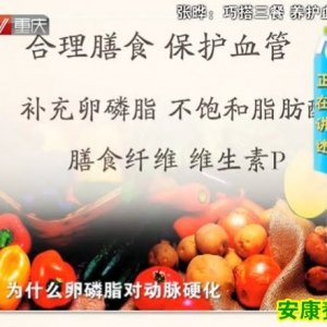 爱尚健康20130813视频:张晔讲《巧搭三餐，养护血管》动脉硬化,卵磷脂,膳食纤维