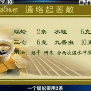 20130830《健康之路》视频和笔记:李海松讲ED,通络起萎散,性欲减退