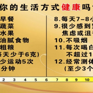 《养生堂》视频:马冠生讲健康生活方式的测试标准 膳食模式和肿瘤的关系