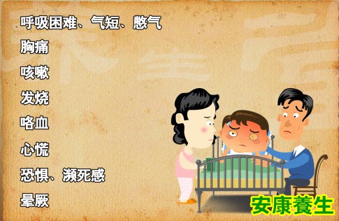 肺栓塞症状
