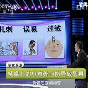 《健康之路》20131010视频:陈彦讲如何排出气管异物、心肺复苏手法、食物过敏的典型表现、  ...