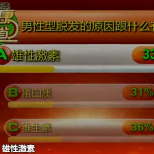 健康有道20131025视频:郭庆讲男性脱发的原因、预防脱发、食疗对于脱发的作用