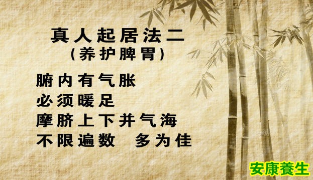 真人起居法