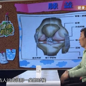 健康有道20131101视频:赵之心讲膝关节保养、爬楼梯会损伤半月板吗、如何锻炼膝关节力  ...