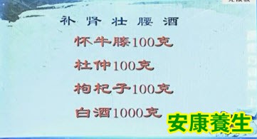 补肾壮腰酒