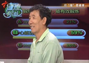 健康有道20131104视频:赵之心讲如何缓解静脉曲张、腿部疾病、腿的经络