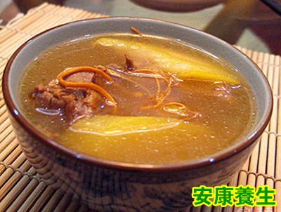 冬虫草炖老鸭