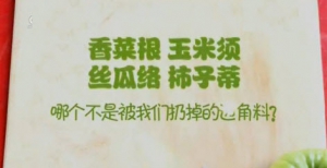 《健康之路》20131116视频:张斌讲香菜根治疗风寒感冒、玉米须降三高、藕节止血、葱白开胃  ...