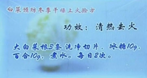 《健康之路》20131119视频:张晔讲白菜预防癌症、白菜的功效、吃酸菜的好处
