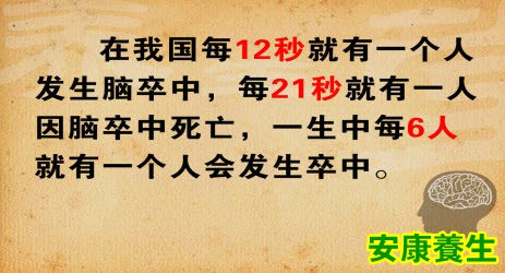 如果能及时发现就能有效避免脑卒中的发生