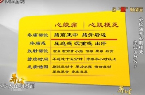 贵州卫视20131226养生视频和笔记：胡大一讲心肺复苏正确的方法