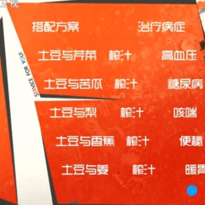 家政女皇20131219视频和笔记:吴大真讲土豆的营养,如何挑选土豆