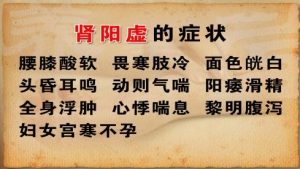 《养生堂》20140108视频:于振宣讲肾阳,肾阳虚的症状、调理、滋补,肾阳虚的古方、药酒