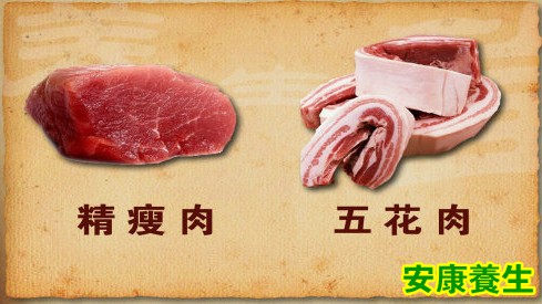 肥肉和瘦肉