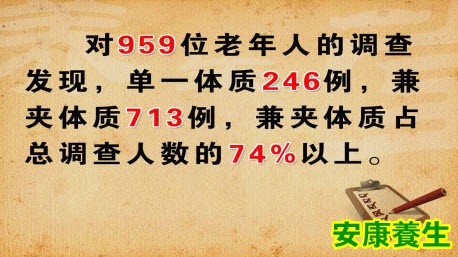 中国人体质调查