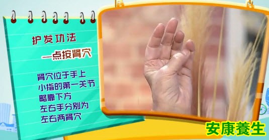 点按肾穴