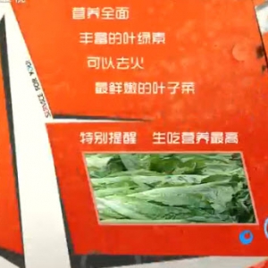 家政女皇20140414视频和笔记:张晔讲《春天的健康源泉-莴笋》莴笋叶的营养和功效