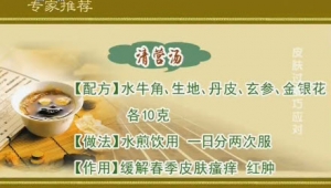 《健康之路》20140415视频:李元文讲《皮肤过敏巧应对》、清营汤、皮肤消肿面膜、荨麻疹