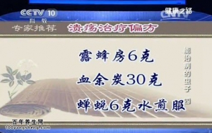 《健康之路》20140608视频和笔记:杨宇飞讲能治病的虫子(4),露蜂房,马蜂,血余炭,蜂胶