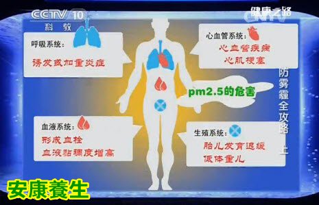 PM2.5的危害