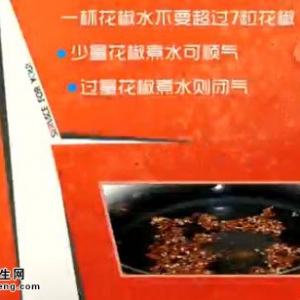 20140722家政女皇视频和笔记:陈允斌讲花椒的作用,花椒茶,藤椒油,红烧冬瓜