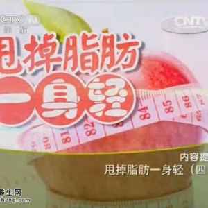 20140817《健康之路》视频和笔记:常翠青,秦旭升讲甩掉脂肪一身轻(四),儿童减肥食谱