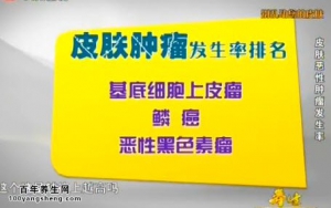 20141022贵州卫视养生视频和笔记：曹梅讲斑和痣对健康的危害、正确处理的方法