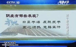 《健康之路》20141109视频和笔记:边永君讲乌梅甘草汤,生津止渴山楂藕,养阴止咳方