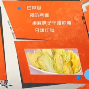 家政女皇20141124视频和笔记:刘纳讲白菜的营养价值、不同部位不同功效