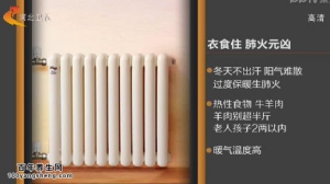 家政女皇20150115视频和笔记:吴大真讲芹梨汁的功效 桑菊饮的功效