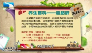 饮食养生汇20150305视频和笔记:脂肪肝的症状 哪些人易患脂肪肝 脂肪肝的诊断