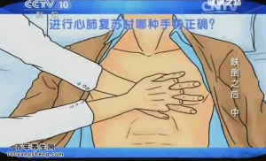 《健康之路》20150322视频和笔记:正确的心肺复苏方法 人工呼吸的正确方法