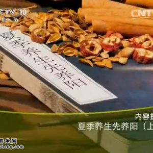 《健康之路》20150617笔记:夏季不注重养阳的危害 保护阳气的小动作 肉类的寒热如何区分