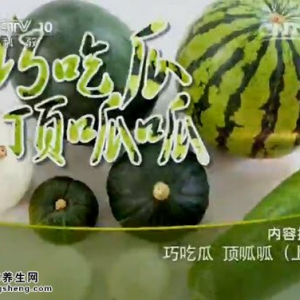 《健康之路》20150711:张晔讲《巧吃瓜顶呱呱（上）》夏天吃瓜果的好处