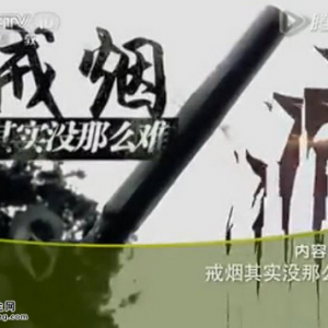 《健康之路》20150721:正确有效的戒烟方法 戒烟后身体发生的表现 能帮助戒烟的药物