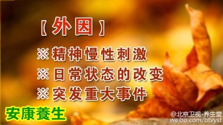 养生堂20151203视频笔记:《驱赶精神的“病魔”》揭秘抑郁症的高发原因