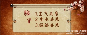 《养生堂》20151212视频笔记: 徐荣谦、肺肾同补、滋肾纳气汤，滋肾纳气代茶饮、徐氏摩按法