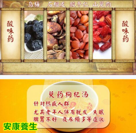 萸药枸杞汤