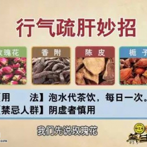 饮食养生汇20160126视频和笔记:韦云讲淋巴的自检方法、行气疏肝代茶饮