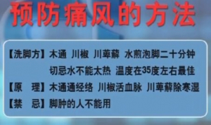 甘肃卫视20160405聚健康： 董宜华《揭开风湿真面目（3）》预防痛风的泡脚方