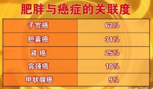 《养生堂》20160416笔记:肥胖与癌症的关系、肥胖与癌症的关联度、肥胖检测方法
