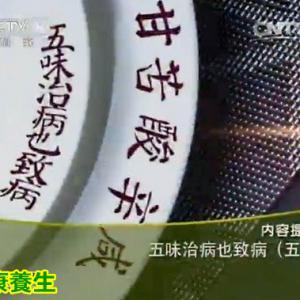 《健康之路》20160503:苦味食材的功效、排骨煲苦瓜、栀子豉汤、抹茶蛋糕、中老年人保健方