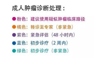 成人肿瘤诊断流程图
