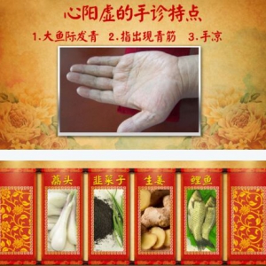 北京卫视20160920《养生堂》心阳虚、肾阳虚、心肾阳虚、手诊、面诊