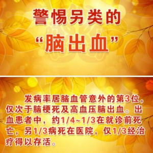 北京卫视20161228《养生堂》、曹勇《警惕“另类”脑出血》颅内动脉瘤