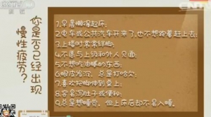 《健康之路》20161228彭玉清《累也是种病（上）》过劳死、慢性疲劳与累的区别