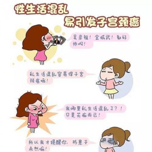 性生活混乱 易引发子宫颈癌