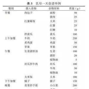 坐月子的16条营养建议