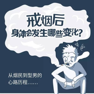 图解：戒烟后身体会发生哪些变化？